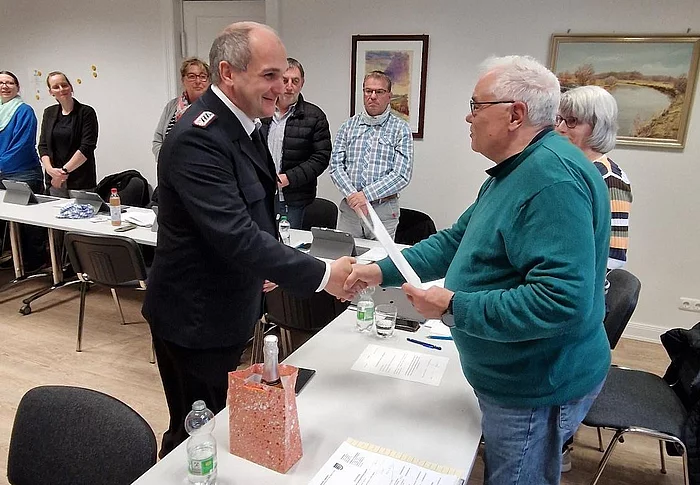 Vereidigung Herr Traeger