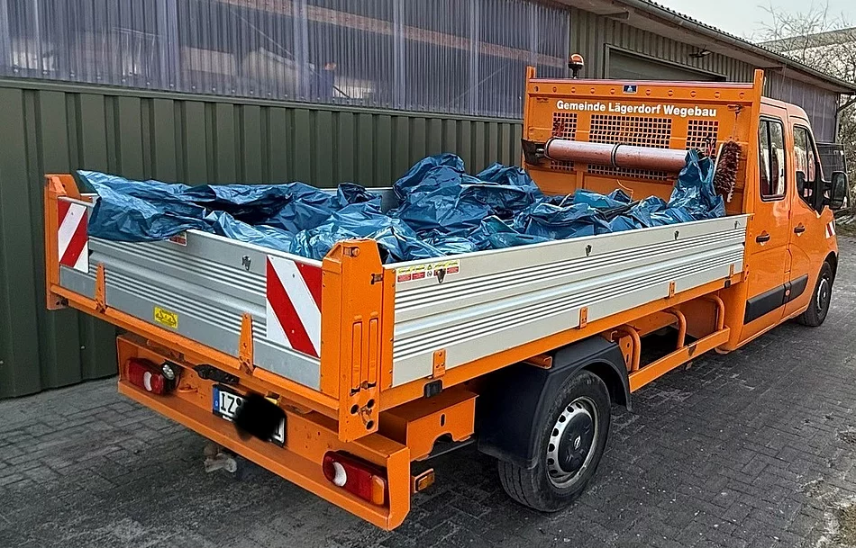 200 Kg gesammelter Müll